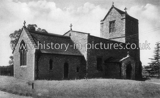 The Church, Old Bradwell, Essex. c.1920's